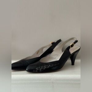 Christian Dior | Vintage leather Pumps sandale Size 37